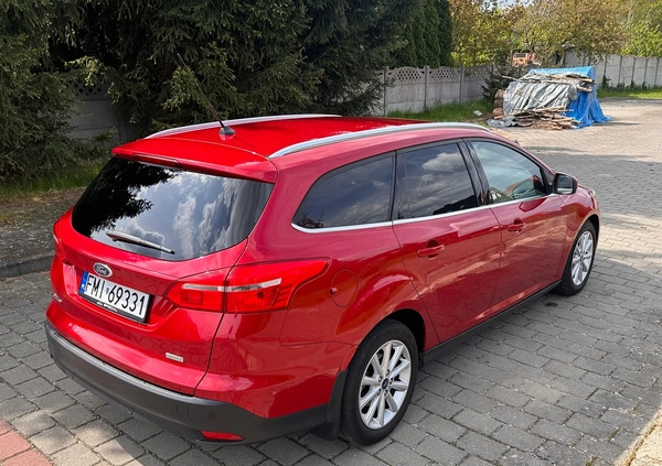 Ford Focus cena 41900 przebieg: 111500, rok produkcji 2018 z Wejherowo małe 137